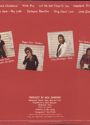 Foghat : Girls To Chat & Boys To Bounce (LP, Album, Win)