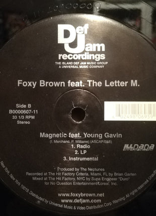 Foxy Brown : I Need A Man (12")