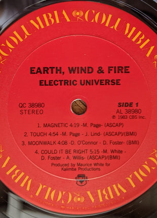 Earth, Wind & Fire : Electric Universe (LP, Album, Pit)