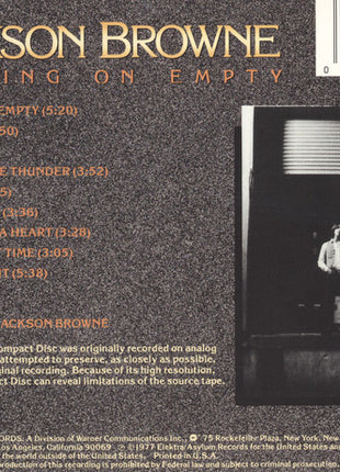 Jackson Browne : Running On Empty (CD, Album, RE, SRC)