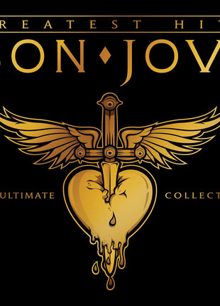 the album cover for Bon Jovi - Bon Jovi Greatest Hits [The Ultimate Collection]