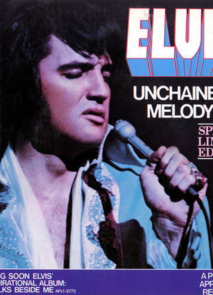 Elvis Presley : Unchained Melody (7", Single, Mono, Ltd, Whi)