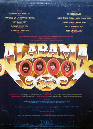 Alabama : My Home's In Alabama (LP, Album, Ind)