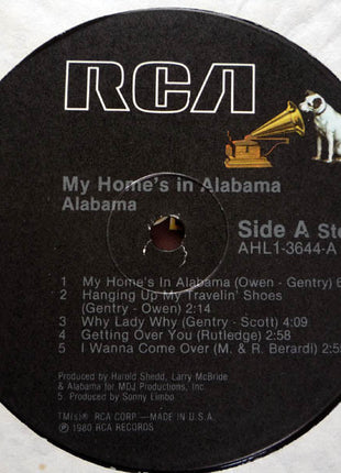 Alabama : My Home's In Alabama (LP, Album, Ind)