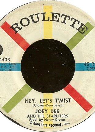 Joey Dee And The Starliters* : Hey, Let's Twist / Roly Poly (7", Single)
