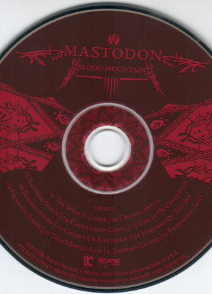 Mastodon : Blood Mountain (CD, Album)