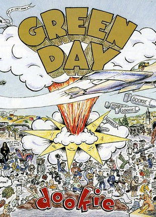 the album cover for Green Day - Dookie