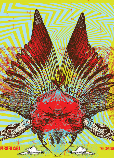 the album cover for Appleseed Cast - Two Conversations