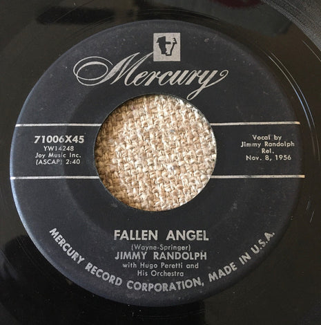 Jimmy Randolph : Fallen Angel / The Little Boy (7", Single)