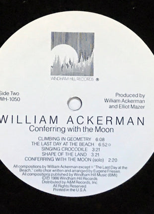 William Ackerman : Conferring With The Moon (LP, Album, EMW)