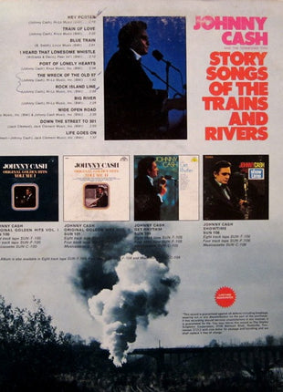 Johnny Cash & The Tennessee Two : Story Songs Of The Trains And Rivers (LP, Album, Comp)