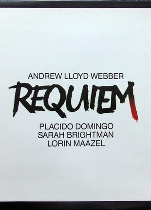 Andrew Lloyd Webber - Placido Domingo, Sarah Brightman, Lorin Maazel : Requiem (LP, Album, Club, Gat)