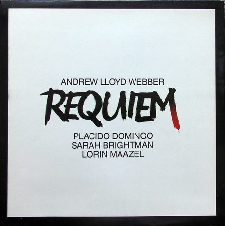 Andrew Lloyd Webber - Placido Domingo, Sarah Brightman, Lorin Maazel : Requiem (LP, Album, Club, Gat)