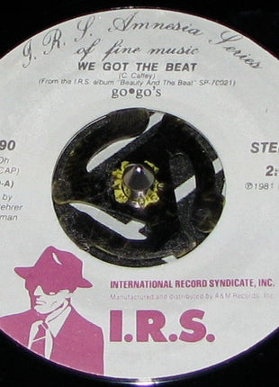 Go-Go's : We Got The Beat / Our Lips Are Sealed (7", Single, RE, Styrene)