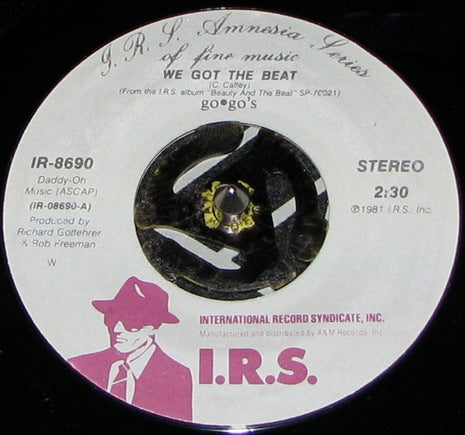 Go-Go's : We Got The Beat / Our Lips Are Sealed (7", Single, RE, Styrene)
