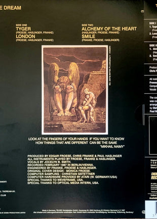 Tangerine Dream : Tyger (LP, Album, RSD, RE, Yel)