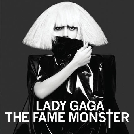 the album cover for Lady Gaga - The Fame Monster