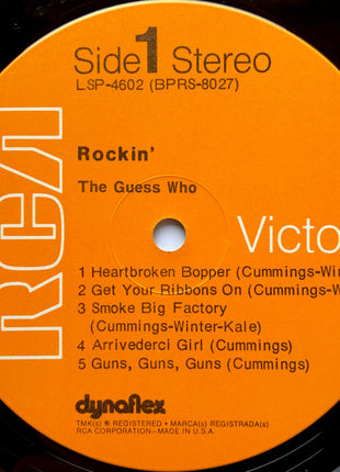 The Guess Who : Rockin' (LP, Album, Ind)