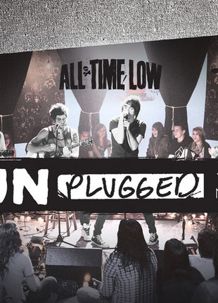 the album cover for All Time Low - MTV Unplugged [Bonus DVD] [Digipak]