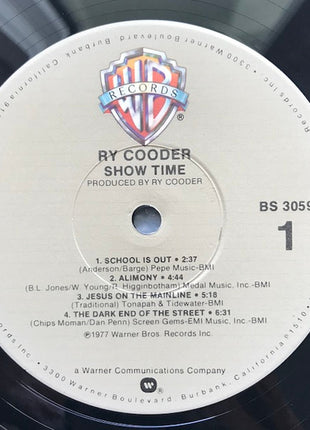 Ry Cooder : Show Time (LP, Album, Jac)