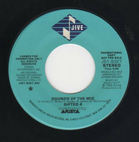 Gifted 4 : Sounds Of The Mic (7", Promo)