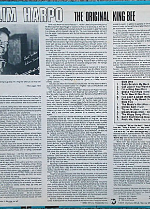 Slim Harpo : The Best Of Slim Harpo - The Original King Bee (LP, Comp)