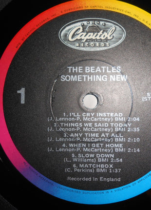 The Beatles : Something New (LP, Album, RE, Jac)