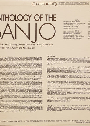 Various : Anthology Of The Banjo (LP, Comp, All)