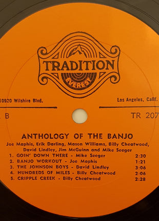 Various : Anthology Of The Banjo (LP, Comp, All)