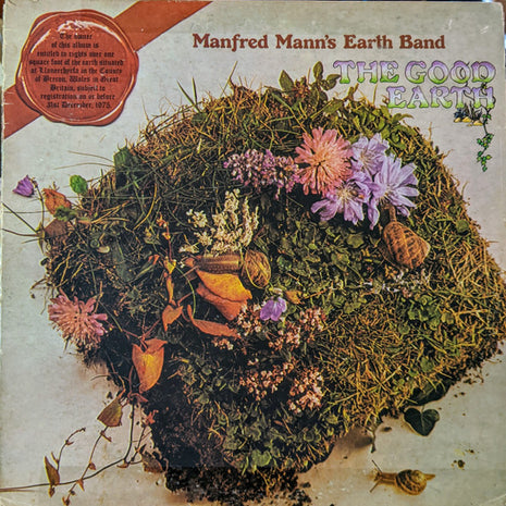 Manfred Mann's Earth Band : The Good Earth (LP, Album, Ter)