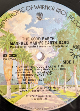 Manfred Mann's Earth Band : The Good Earth (LP, Album, Ter)