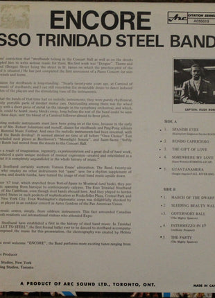 The Esso Trinidad Steel Band : Encore! (LP)