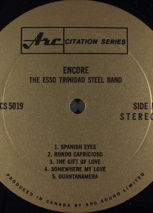 The Esso Trinidad Steel Band : Encore! (LP)