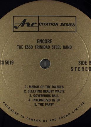 The Esso Trinidad Steel Band : Encore! (LP)