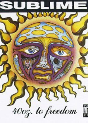 the album cover for Sublime - 40 Oz to Freedom