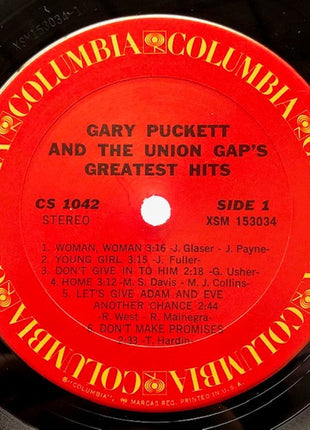 Gary Puckett & The Union Gap : Greatest Hits (LP, Comp, RP, San)