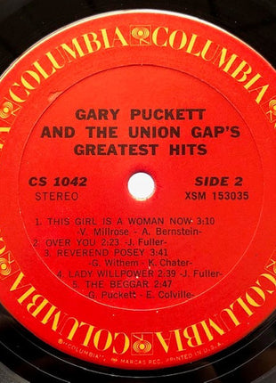 Gary Puckett & The Union Gap : Greatest Hits (LP, Comp, RP, San)