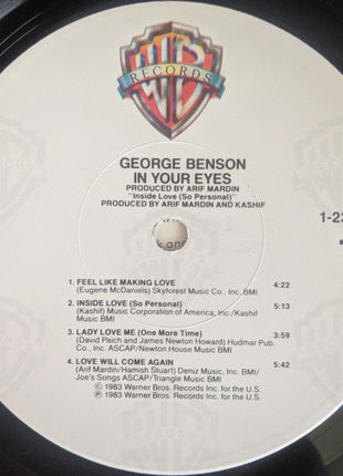 George Benson : In Your Eyes (LP, Album, Win)