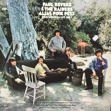 Paul Revere & The Raiders Featuring Mark Lindsay : Alias Pink Puzz (LP, Album, Pit)
