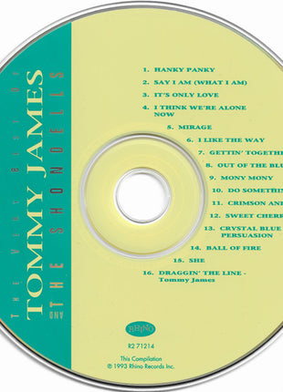 Tommy James & The Shondells : The Very Best Of Tommy James & The Shondells (CD, Comp)