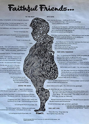 New York Rock & Roll Ensemble* : Faithful Friends (LP, Album, PR )