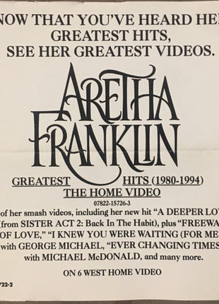 Aretha Franklin : Greatest Hits (1980-1994) (CD, Comp, Hun)