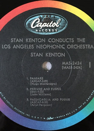 Stan Kenton Conducts The Los Angeles Neophonic Orchestra : Stan Kenton Conducts The Los Angeles Neophonic Orchestra (LP, Album, Mono)