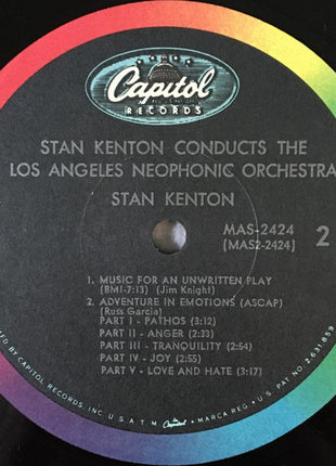 Stan Kenton Conducts The Los Angeles Neophonic Orchestra : Stan Kenton Conducts The Los Angeles Neophonic Orchestra (LP, Album, Mono)