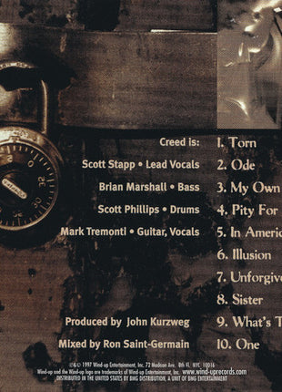 Creed (3) : My Own Prison (CD, Album)