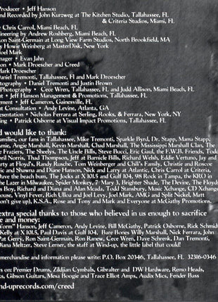 Creed (3) : My Own Prison (CD, Album)