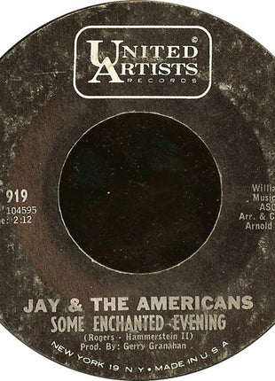 Jay & The Americans : Some Enchanted Evening (7", Single)