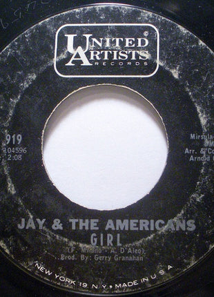 Jay & The Americans : Some Enchanted Evening (7", Single)