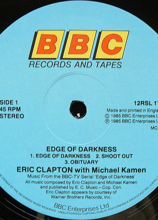 Eric Clapton with Michael Kamen : Edge Of Darkness (12", MiniAlbum)