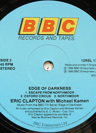 Eric Clapton with Michael Kamen : Edge Of Darkness (12", MiniAlbum)